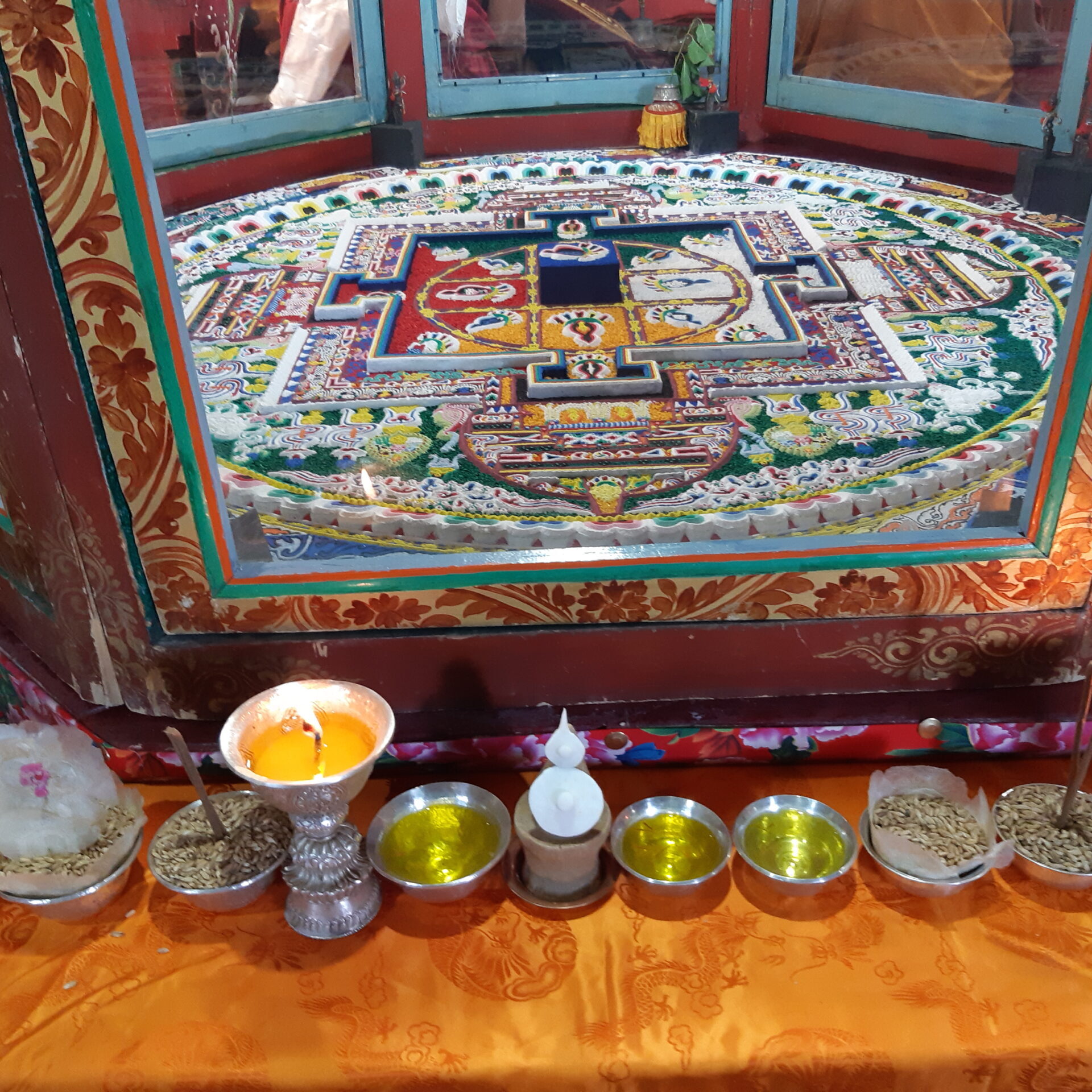 Mandala Kloster Spituk
